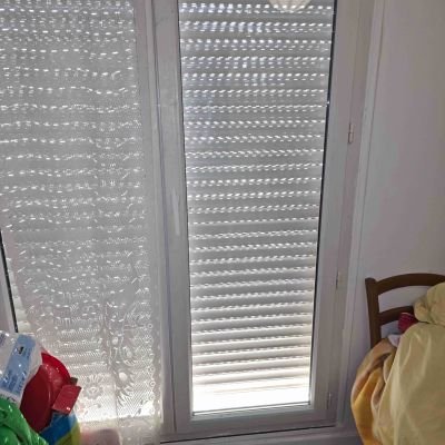 Fenêtre aluminium avant remplacement