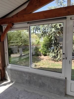 Double vitrage Warm Edge sur baie PVC à Souzay-Champigny